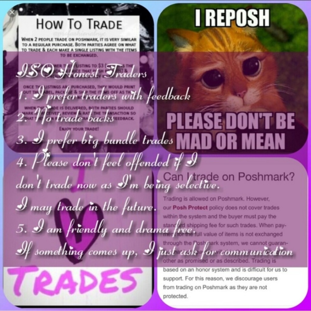 💕 ISO  Honest Traders 💕